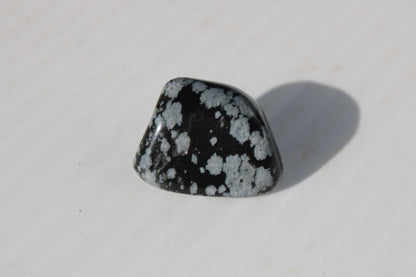 Snowflake Obsidian polished stone 5-7g Rocks and Things