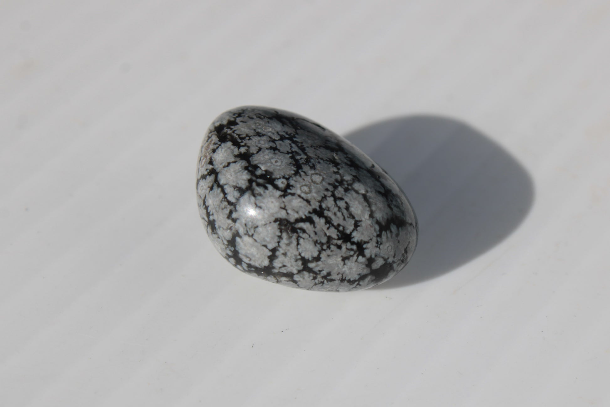 Snowflake Obsidian polished stone 5-7g Rocks and Things