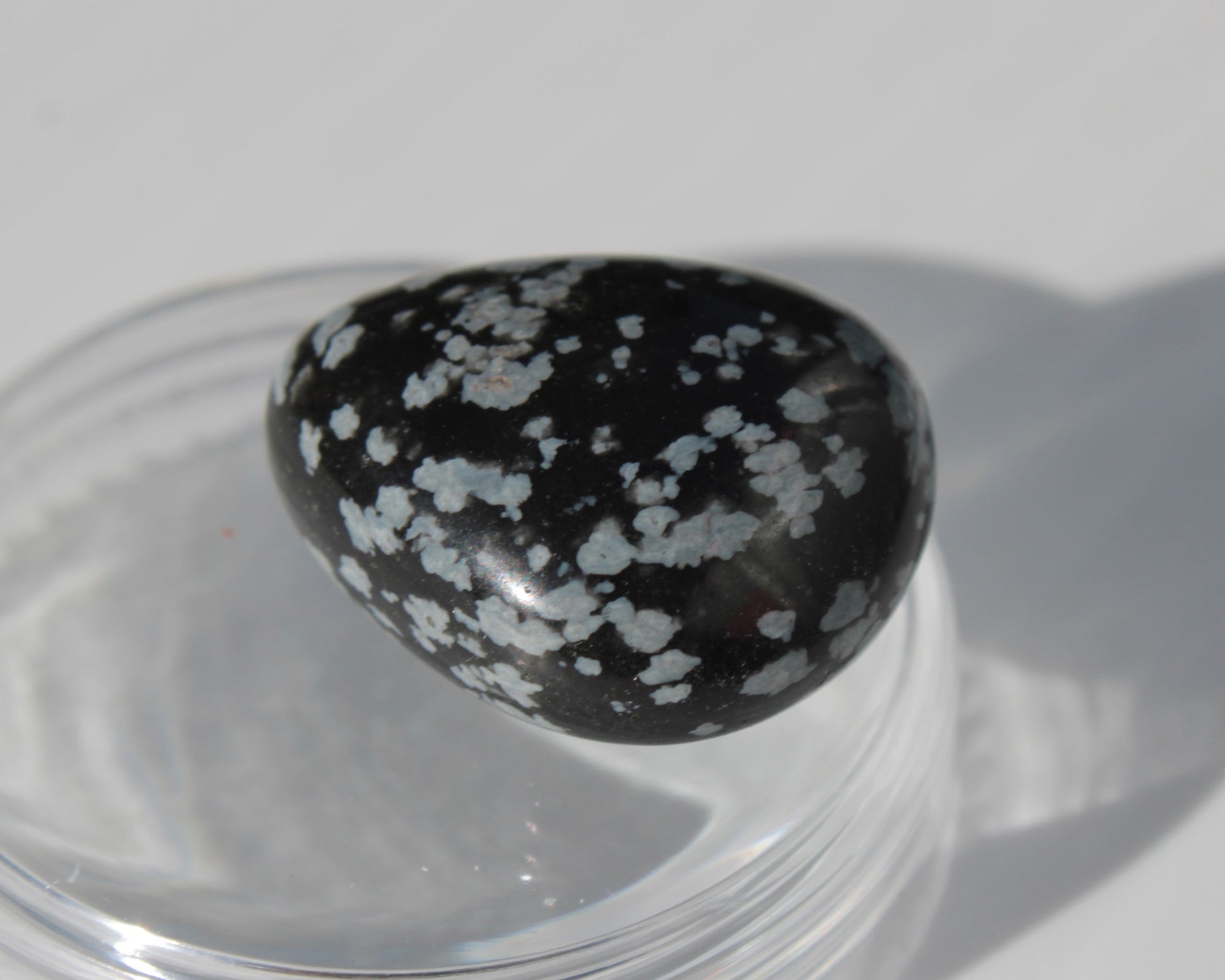 Snowflake Obsidian polished stone 5-7g Rocks and Things