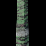 Ruby Zoisite obelisk 574g in sunlight - Rocks and Things Store