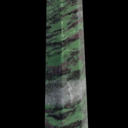 Ruby Zoisite obelisk 574g in sunlight - Rocks and Things Store