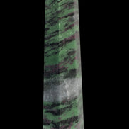 Ruby Zoisite obelisk 574g in sunlight - Rocks and Things Store