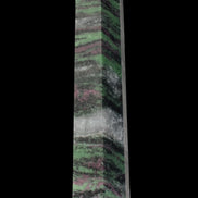 Ruby Zoisite obelisk 574g in sunlight - Rocks and Things Store