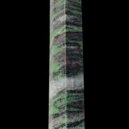 Ruby Zoisite obelisk 574g in sunlight - Rocks and Things Store