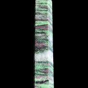 Ruby Zoisite obelisk 574g in sunlight - Rocks and Things Store