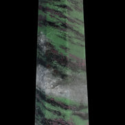 Ruby Zoisite obelisk 574g in sunlight - Rocks and Things Store