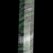 Ruby Zoisite obelisk 574g in sunlight - Rocks and Things Store