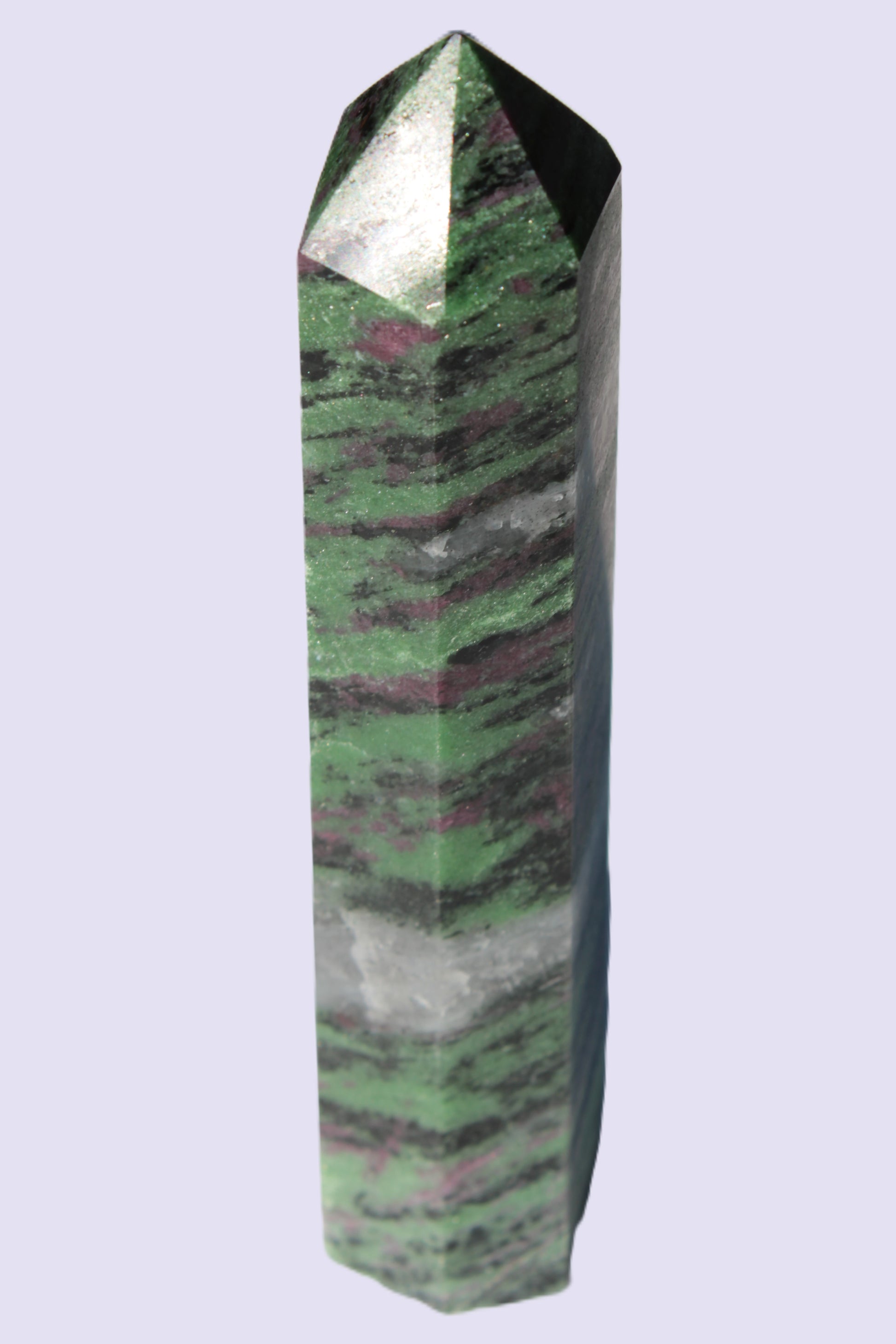 Ruby Zoisite obelisk 574g Rocks and Things