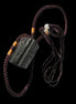 Black Tourmaline pendant necklace adjustable 15-20g - Rocks and Things Store