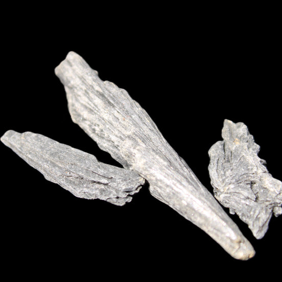 Three/four Black Tourmaline feather crystals 35-70mm 18-19g in sunlight - Rocks and Things Store