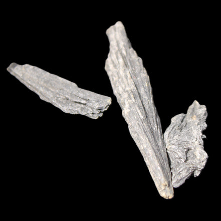 Three/four Black Tourmaline feather crystals 35-70mm 18-19g in sunlight - Rocks and Things Store