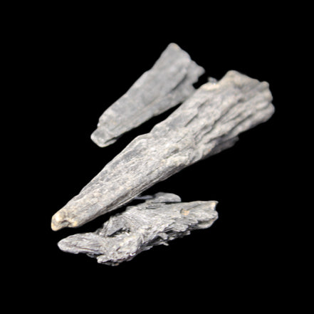 Three/four Black Tourmaline feather crystals 35-70mm 18-19g in sunlight - Rocks and Things Store