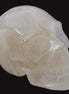Topaz Quartz hand-carved skull 165g Rocks and Things