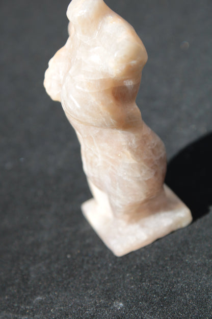 Moonstone hand-carved goddess 70mm 69g Rocks and Things