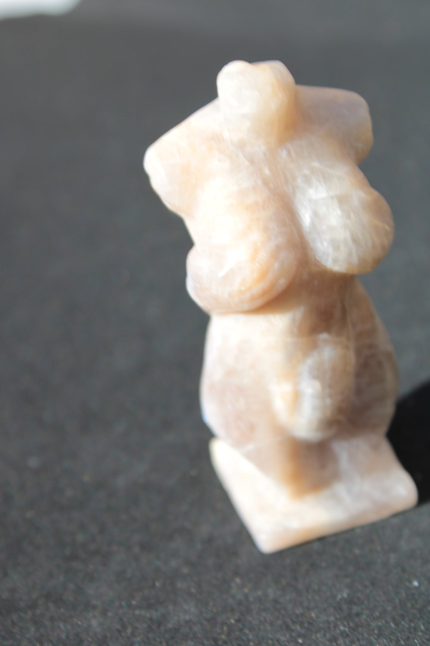 Moonstone hand-carved goddess 70mm 69g Rocks and Things