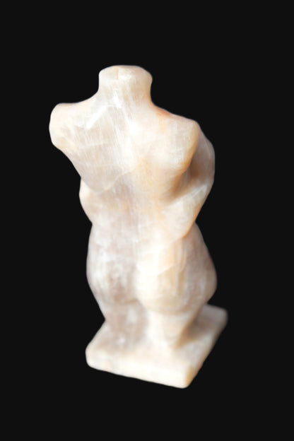 Moonstone hand-carved goddess 70mm 69g Rocks and Things