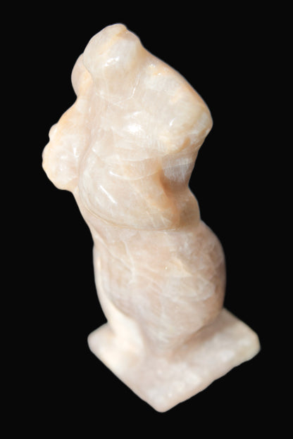 Moonstone hand-carved goddess 70mm 69g Rocks and Things