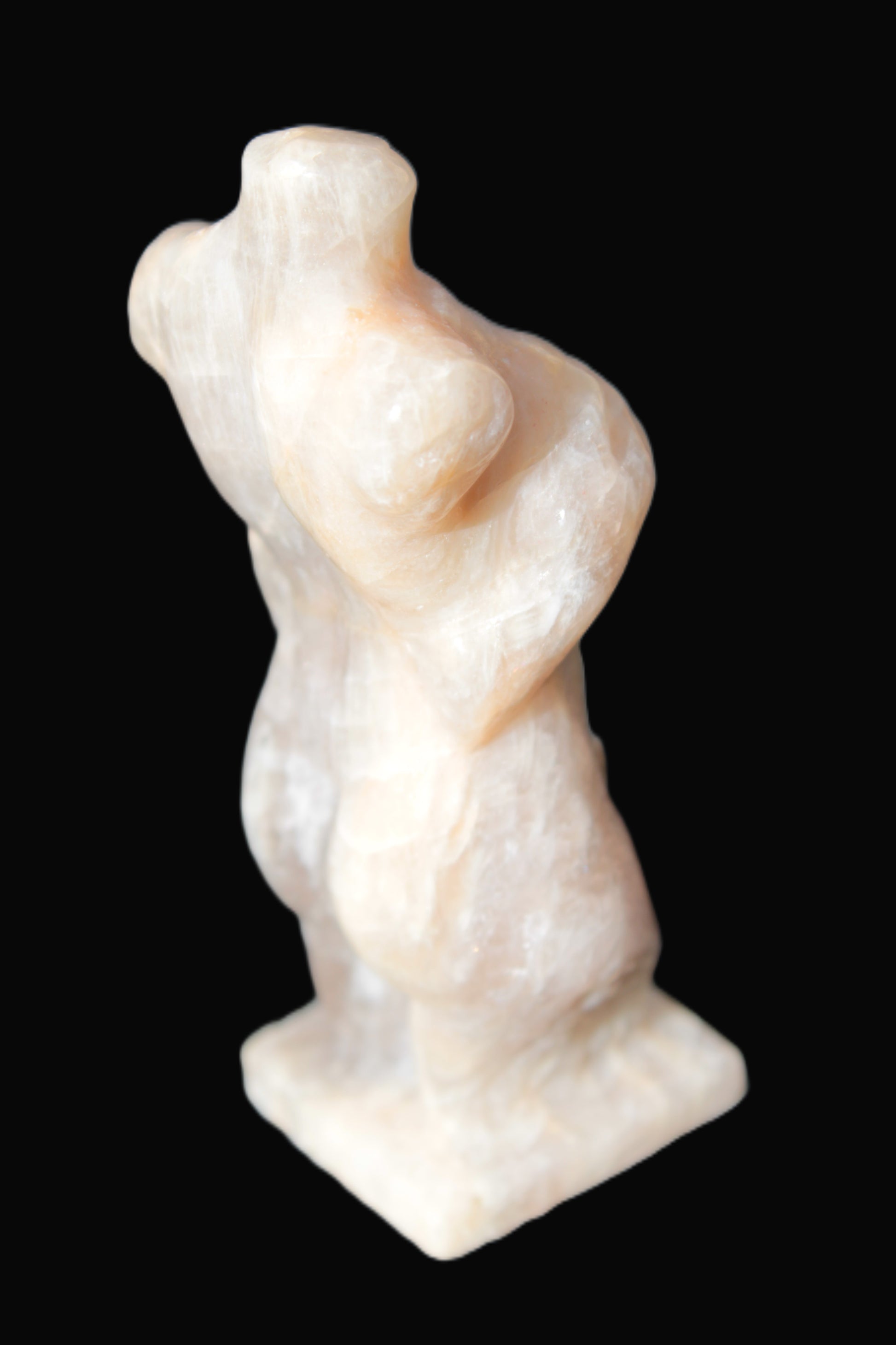 Moonstone hand-carved goddess 70mm 69g Rocks and Things