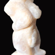 Moonstone hand-carved goddess 70mm 69g Rocks and Things