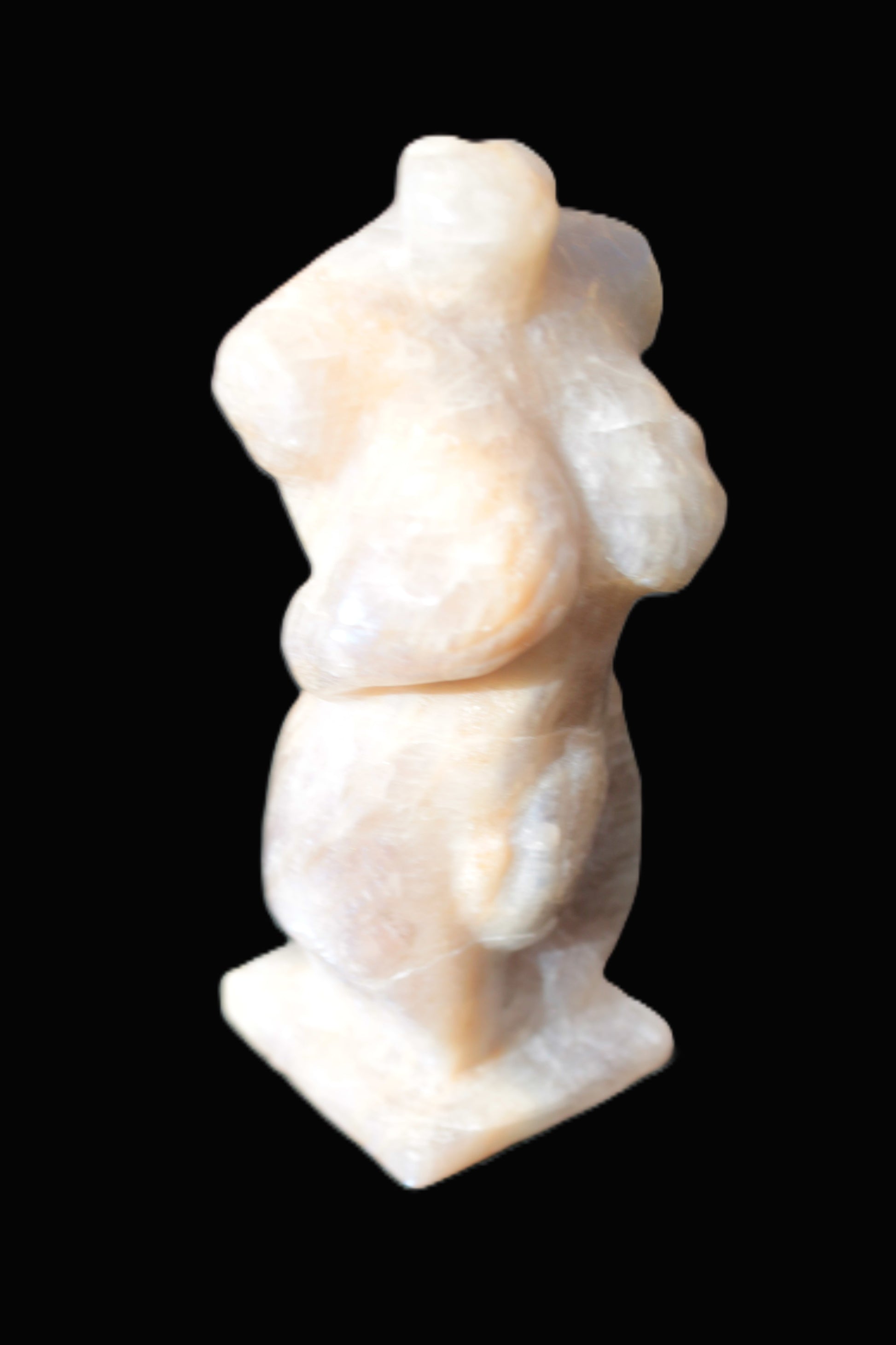 Moonstone hand-carved goddess 70mm 69g Rocks and Things