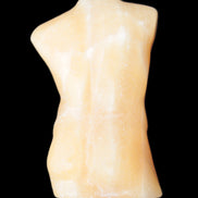 Orange Aventurine hand-carved male torso 58mm 80.9g Rocks and Things