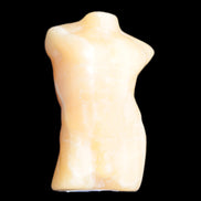 Orange Aventurine hand-carved male torso 58mm 80.9g Rocks and Things
