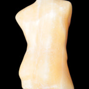 Orange Aventurine hand-carved male torso 58mm 80.9g Rocks and Things