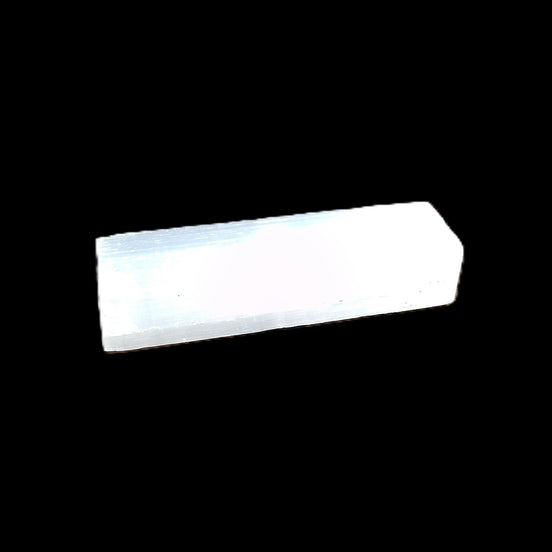 Selenite rod 58-62mm 30-39g in sunlight - Rocks and Things Store