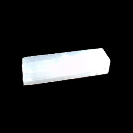 Selenite rod 58-62mm 30-39g in sunlight - Rocks and Things Store