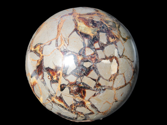 Septarian Dragon Stone sphere 109mm 1870g Rocks and Things