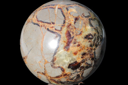 Septarian Dragon Stone sphere 109mm 1870g Rocks and Things