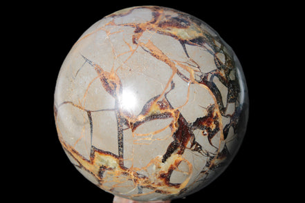 Septarian Dragon Stone sphere 109mm 1870g Rocks and Things