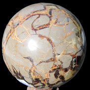 Septarian Dragon Stone sphere 109mm 1870g Rocks and Things
