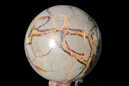 Septarian Dragon Stone sphere 109mm 1870g Rocks and Things