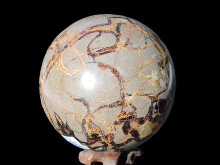 Septarian Dragon Stone sphere 109mm 1870g Rocks and Things