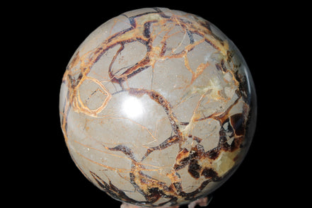 Septarian Dragon Stone sphere 109mm 1870g Rocks and Things