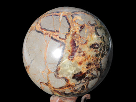 Septarian Dragon Stone sphere 109mm 1870g Rocks and Things