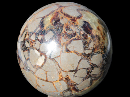 Septarian Dragon Stone sphere 109mm 1870g Rocks and Things