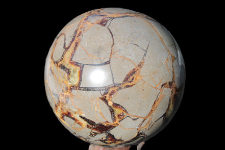 Septarian Dragon Stone sphere 109mm 1870g Rocks and Things