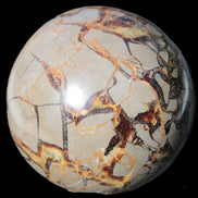 Septarian Dragon Stone sphere 109mm 1870g Rocks and Things