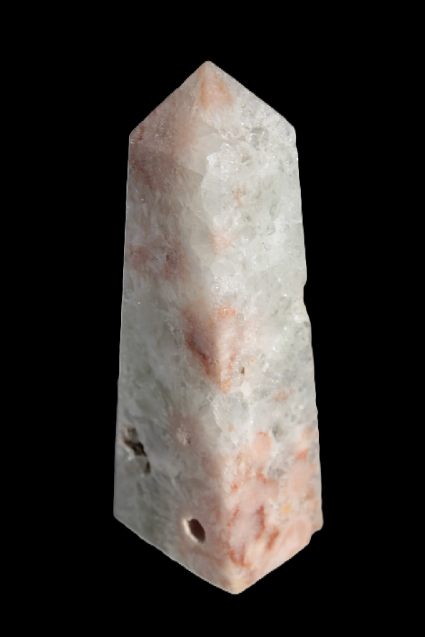 Sakura Agate small obelisk 31*90mm 114g Rocks and Things