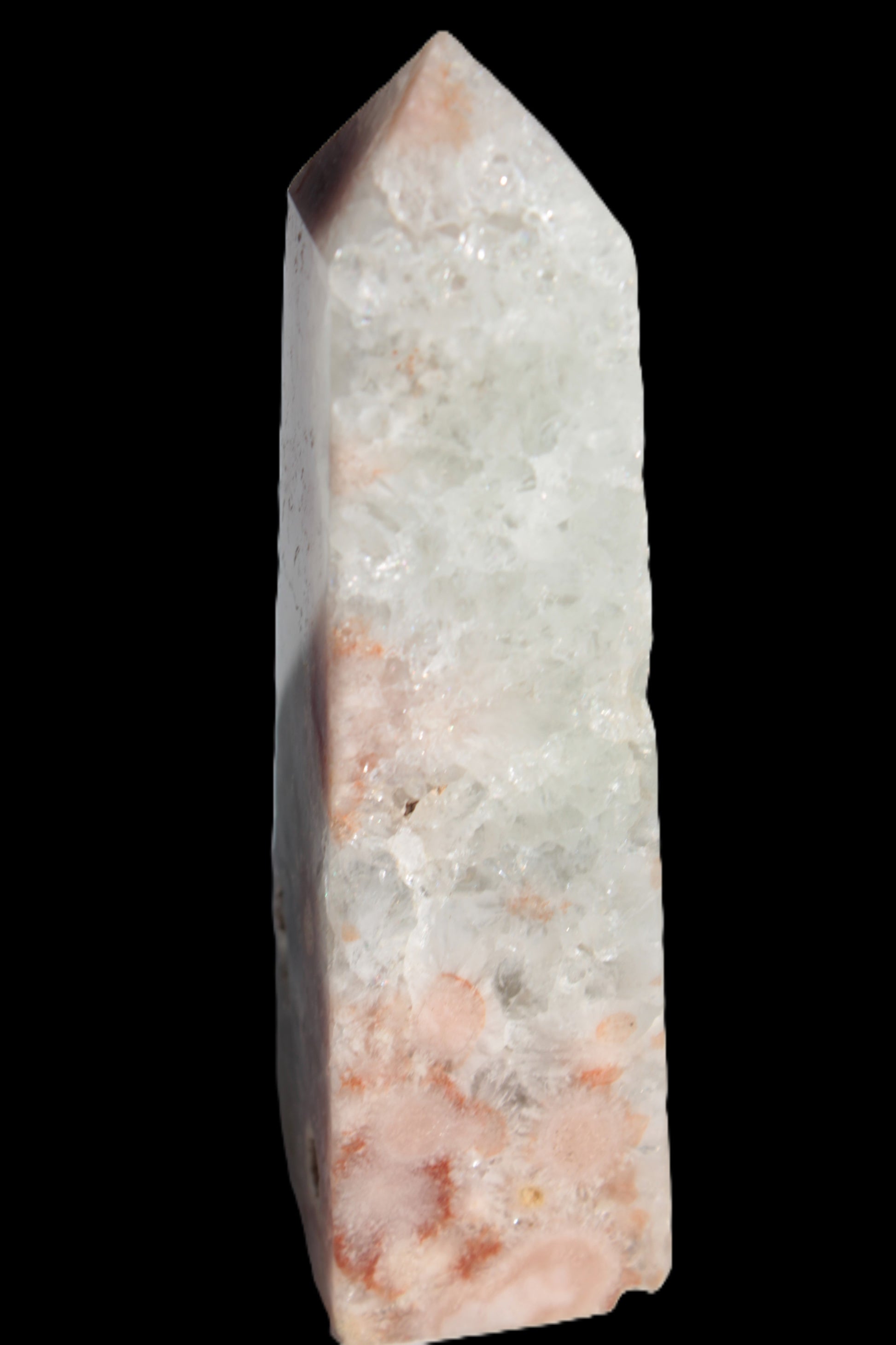 Sakura Agate small obelisk 31*90mm 114g Rocks and Things