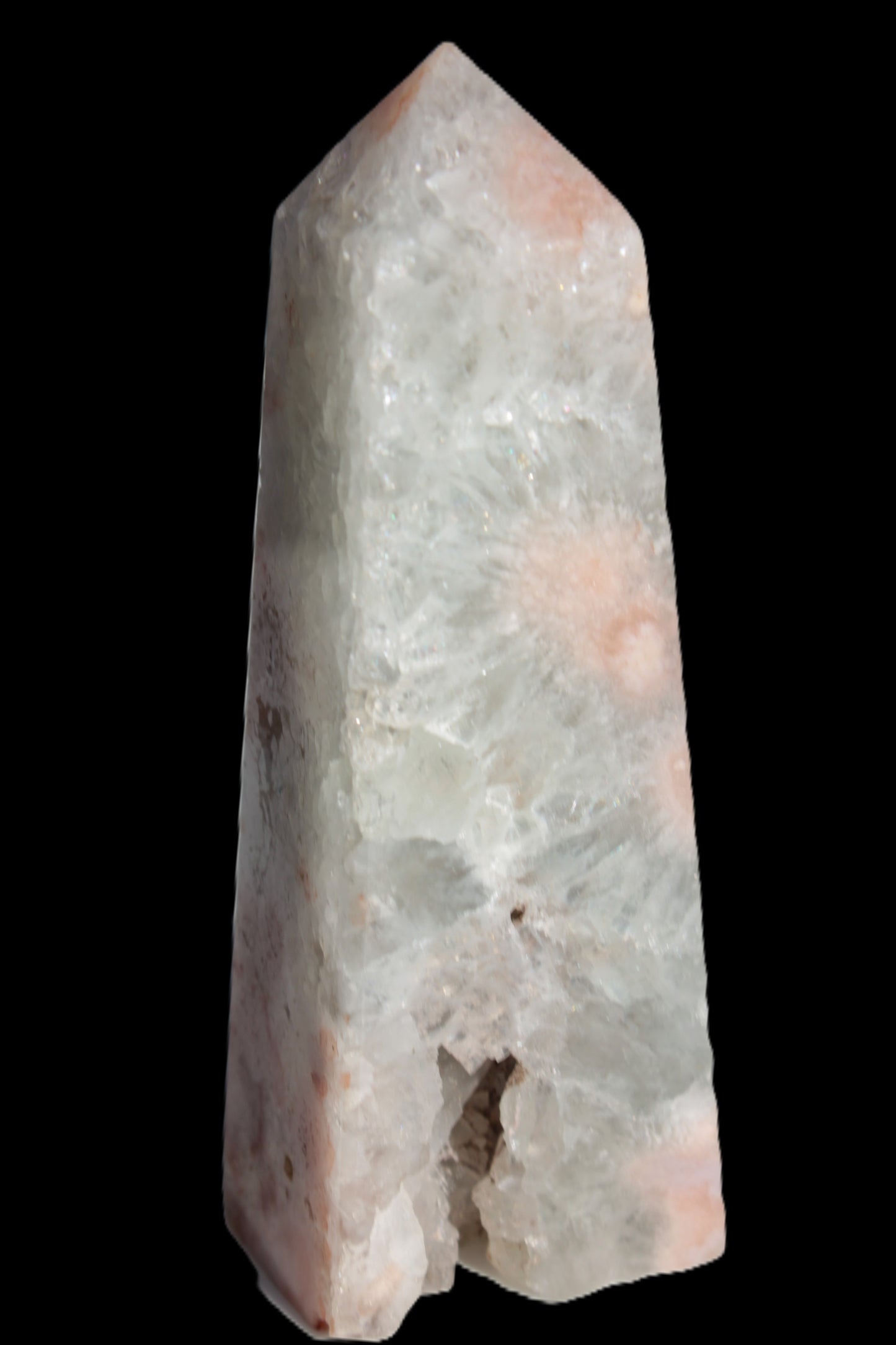 Sakura Agate small obelisk 31*90mm 114g Rocks and Things