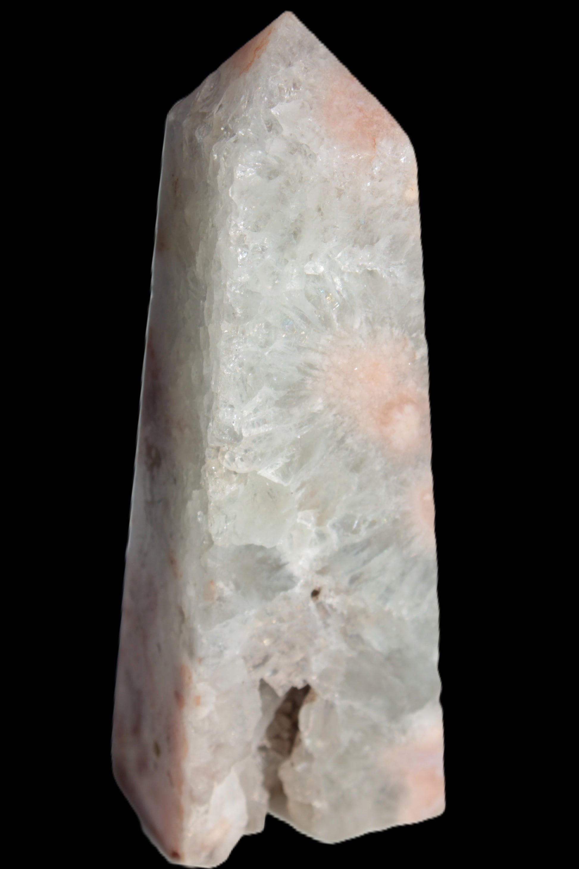 Sakura Agate small obelisk 31*90mm 114g Rocks and Things