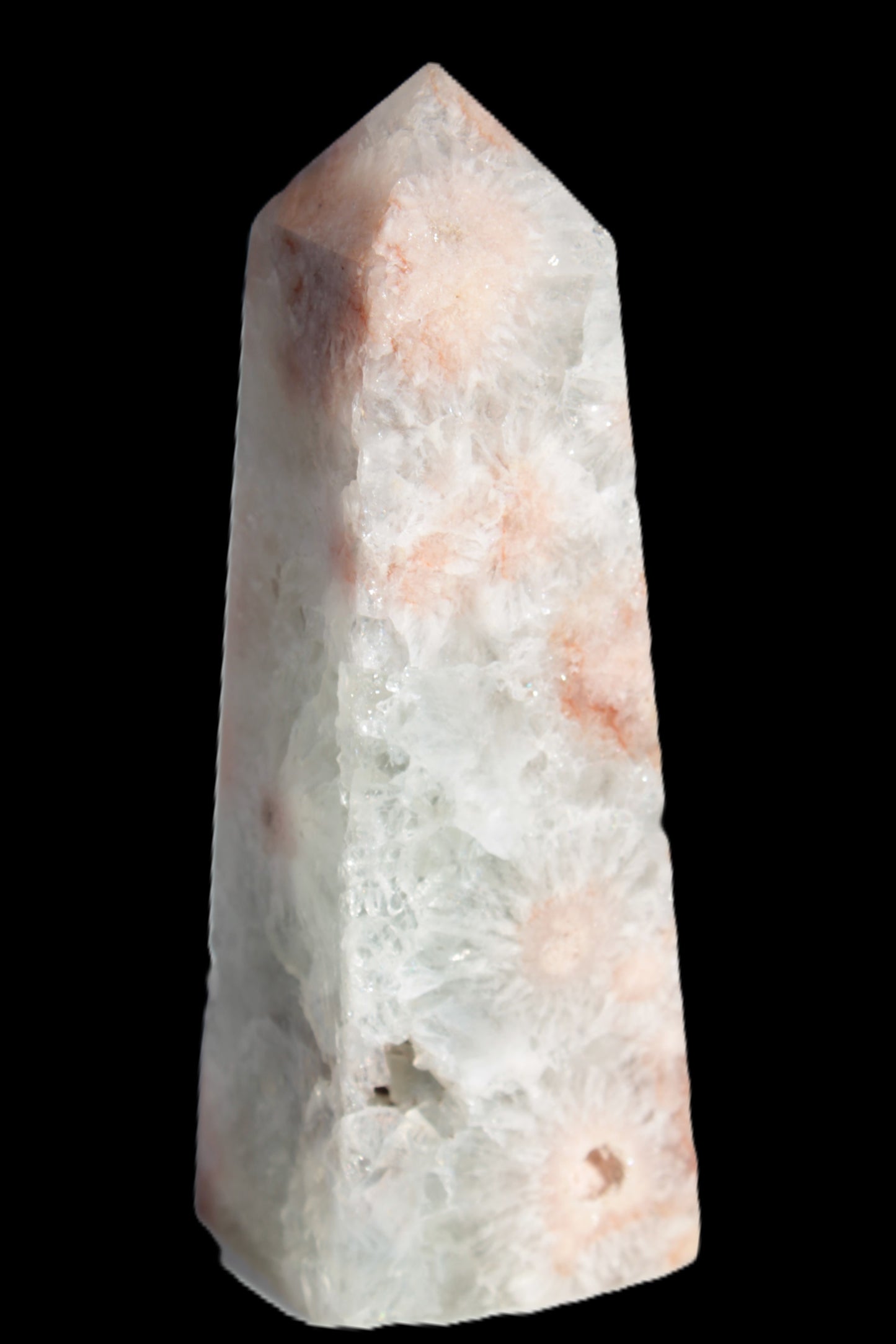 Sakura Agate small obelisk 31*90mm 114g Rocks and Things