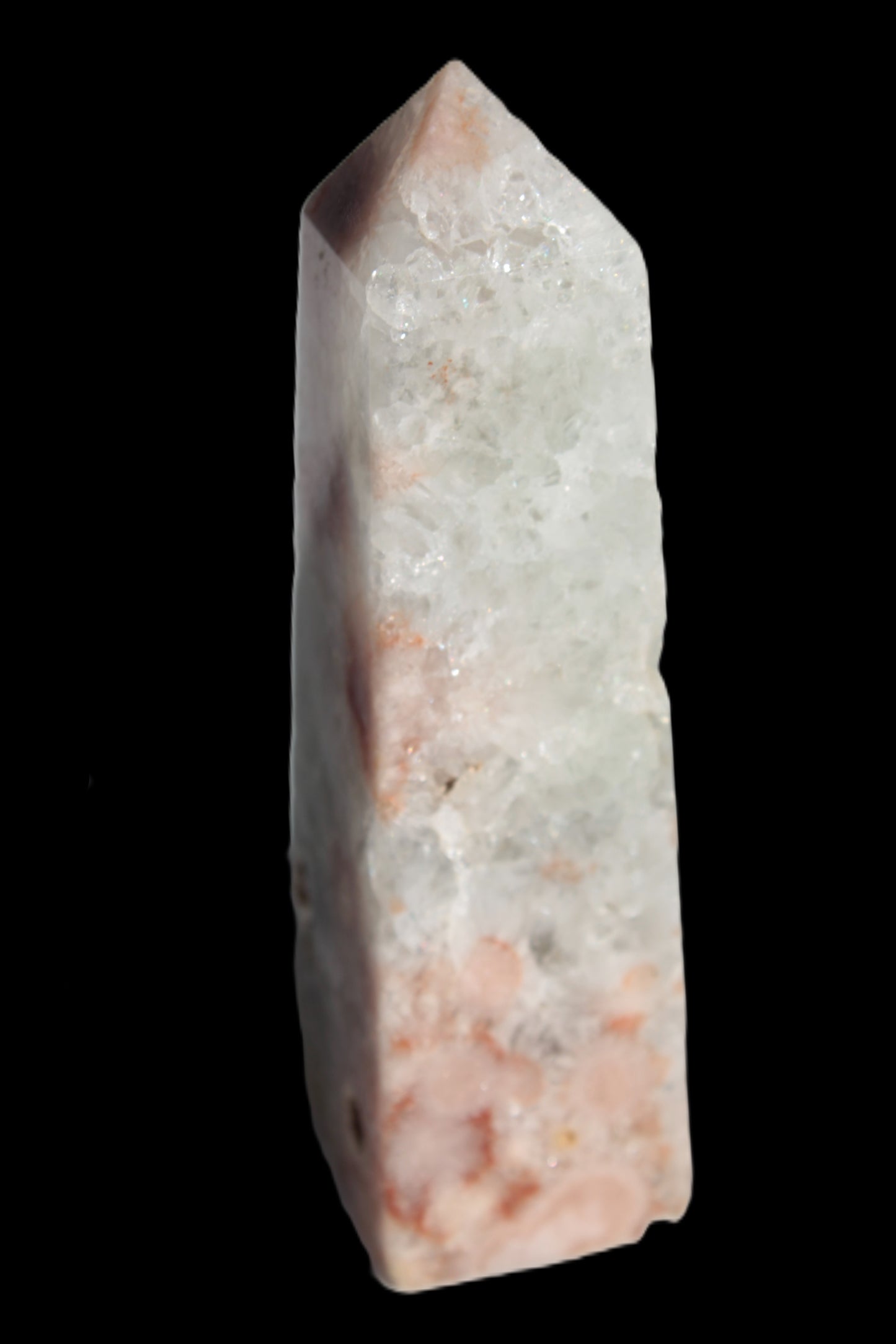 Sakura Agate small obelisk 31*90mm 114g Rocks and Things