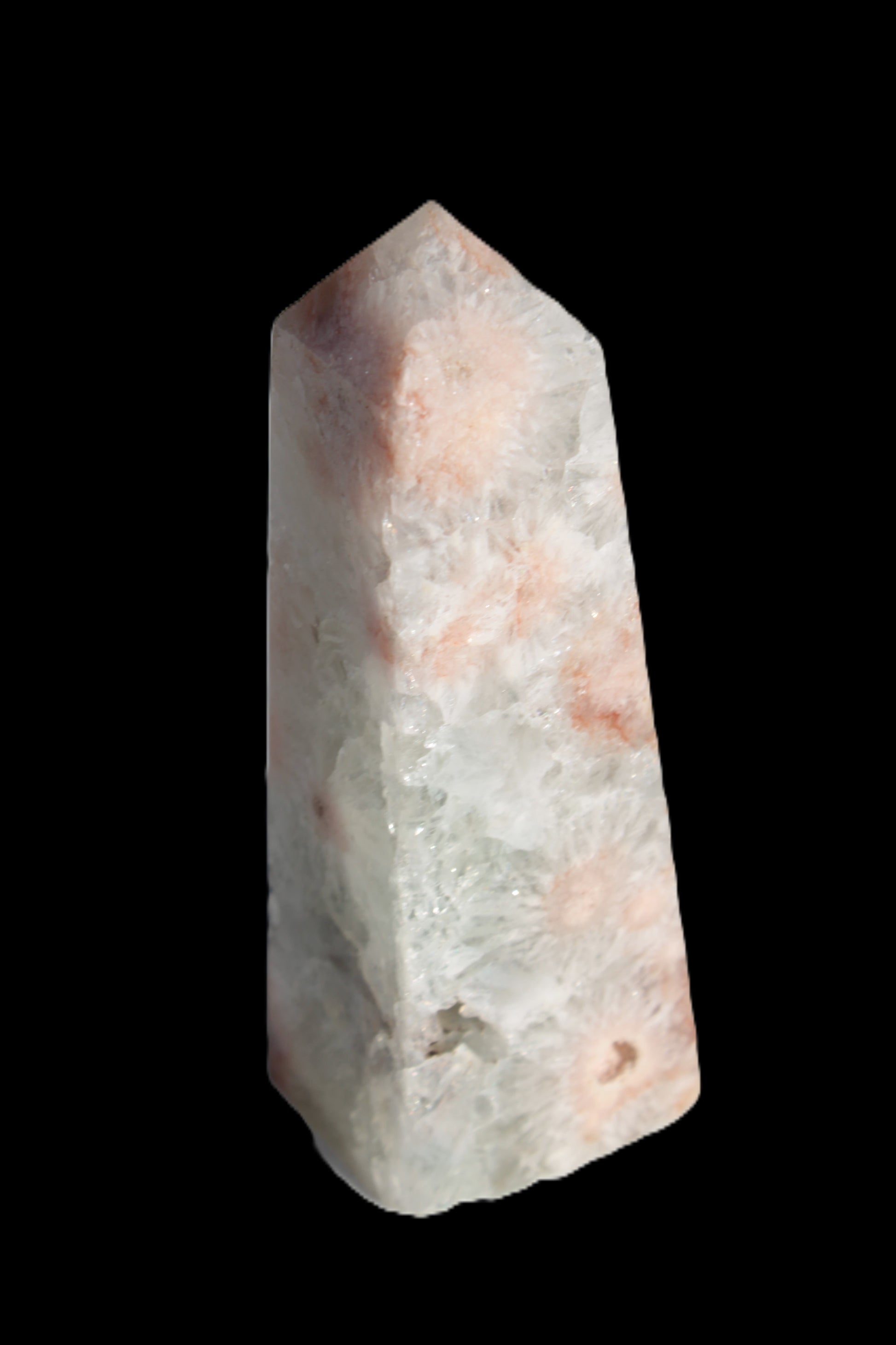 Sakura Agate small obelisk 31*90mm 114g Rocks and Things