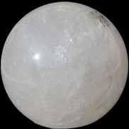 Clear Quartz sphere 70mm 475g in sunlight - Rocks and Things Store