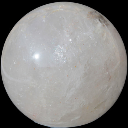 Clear Quartz sphere 70mm 475g in sunlight - Rocks and Things Store