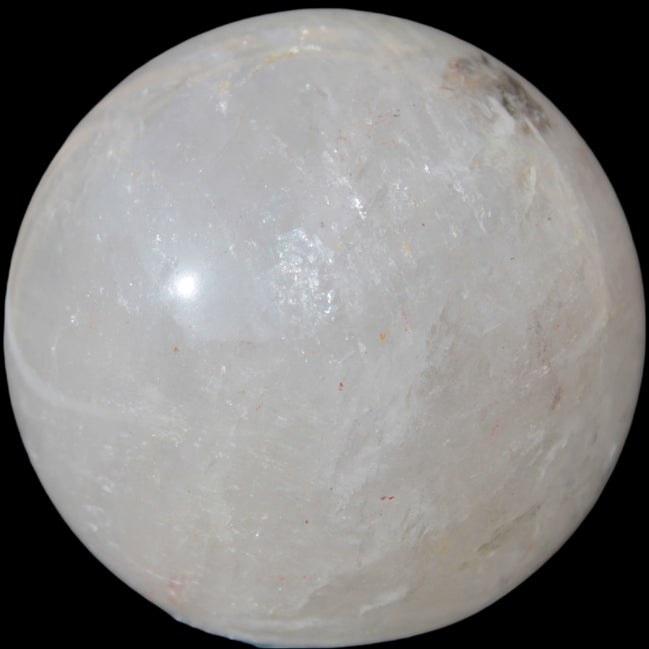Clear Quartz sphere 70mm 475g in sunlight - Rocks and Things Store